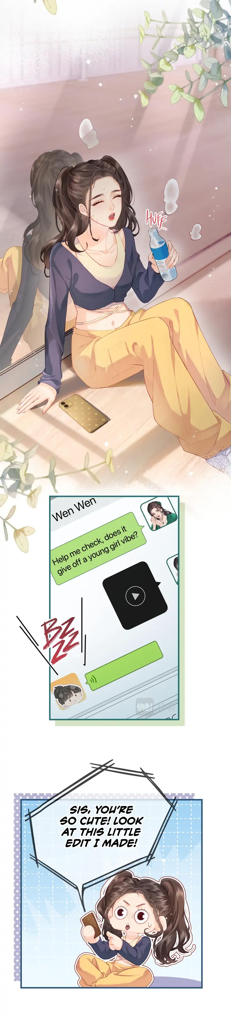 The Top Couple Is a Bit Sweet chapter 25 page 3