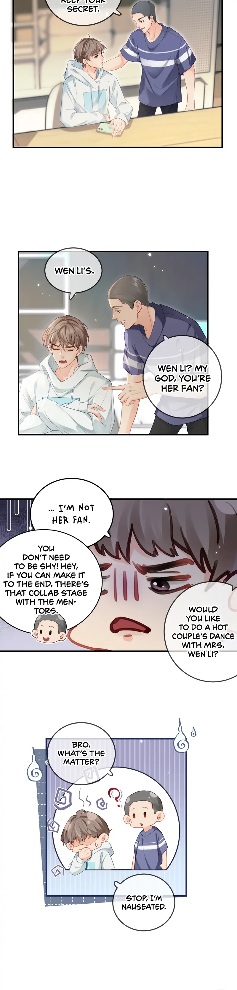 The Top Couple Is a Bit Sweet chapter 25 page 9