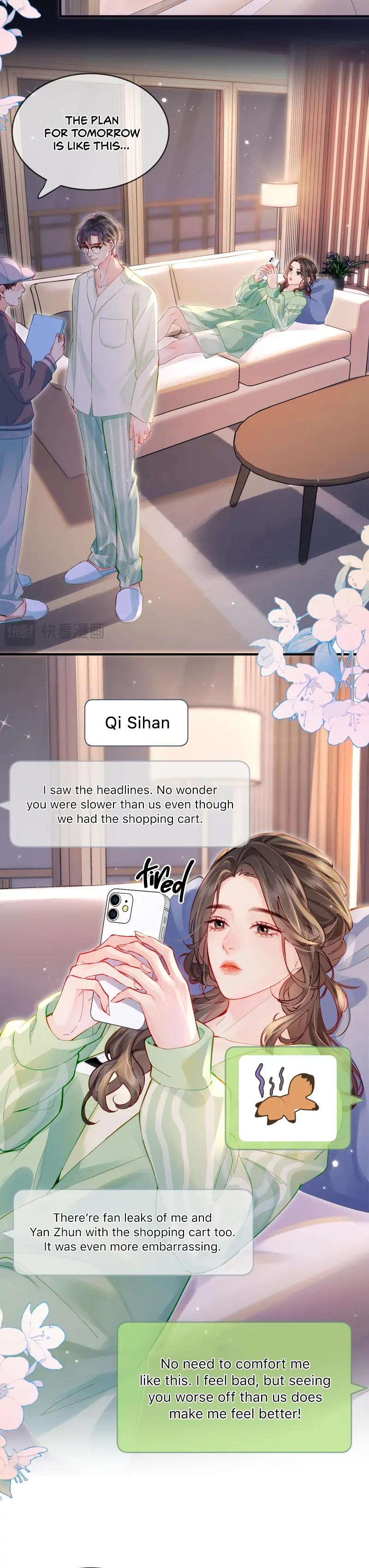 The Top Couple Is a Bit Sweet chapter 36 page 8
