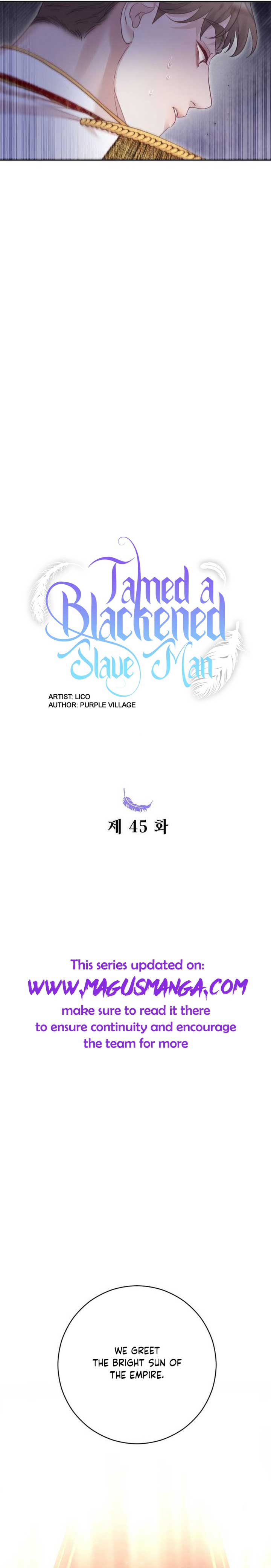 Tamed A Blackened Slave Man chapter 45 page 7