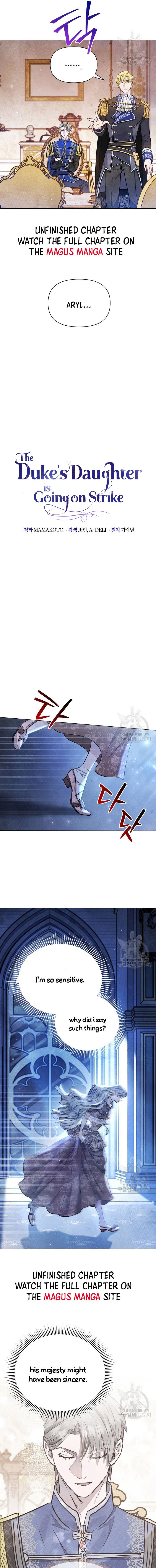 The Duke’s Daughter is Going on Strike chapter 9 page 5