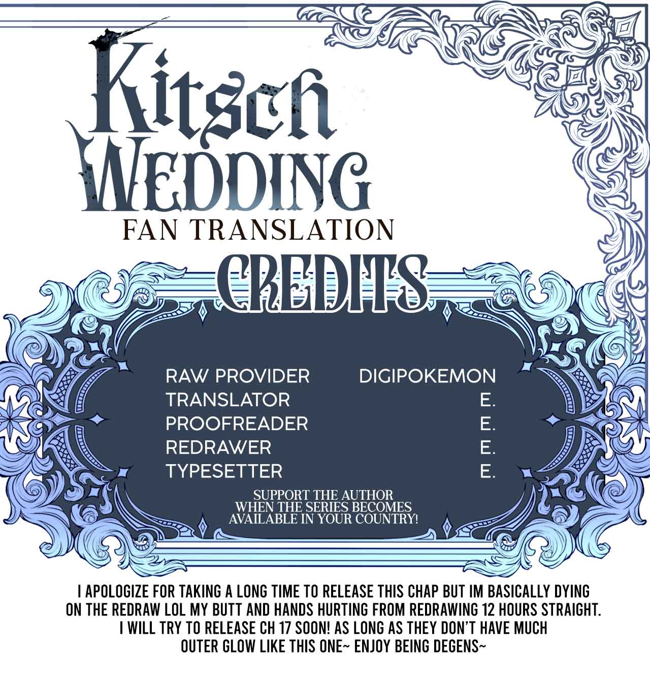 Kitsch Wedding chapter 16 page 1