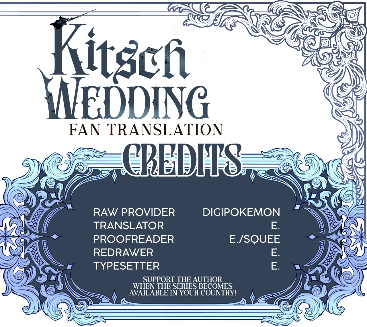 Kitsch Wedding chapter 6 page 1