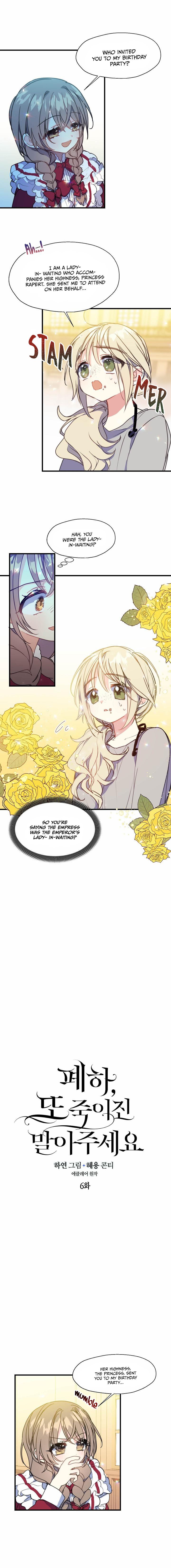 Your Majesty, Please Don’t Kill Me Again chapter 6 page 7