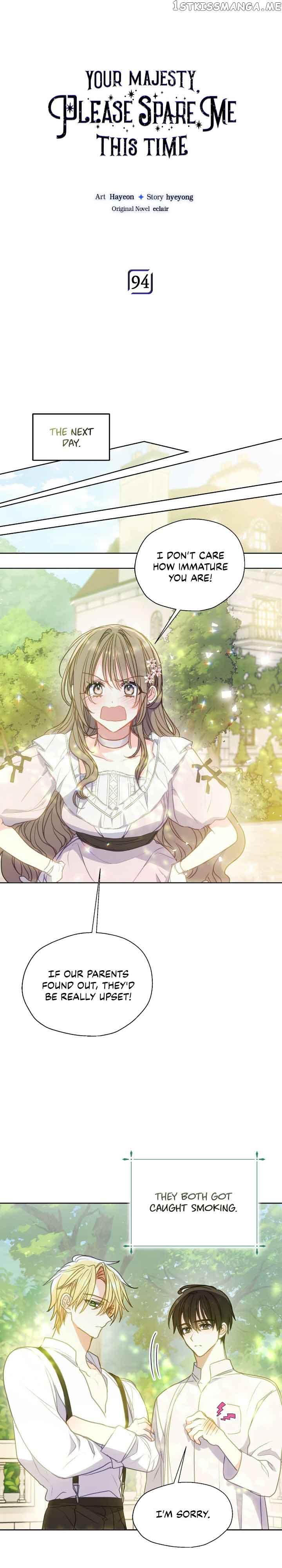 Your Majesty, Please Don’t Kill Me Again chapter 94 page 10