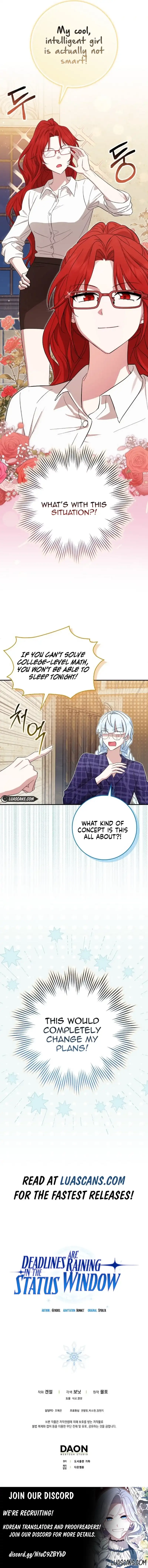 Deadlines are Raining in the Status Window chapter 24 page 14