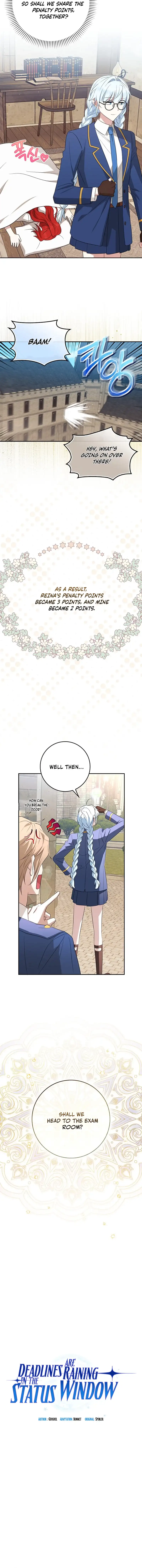 Deadlines are Raining in the Status Window chapter 25 page 6