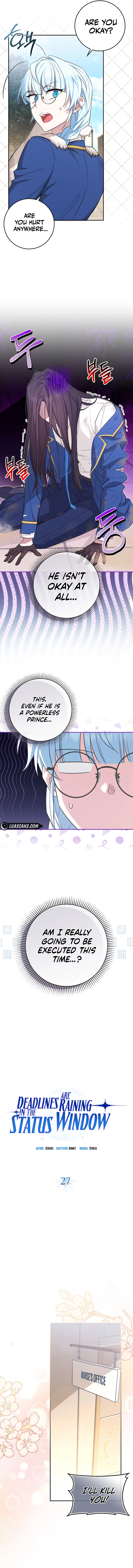 Deadlines are Raining in the Status Window chapter 27 page 5