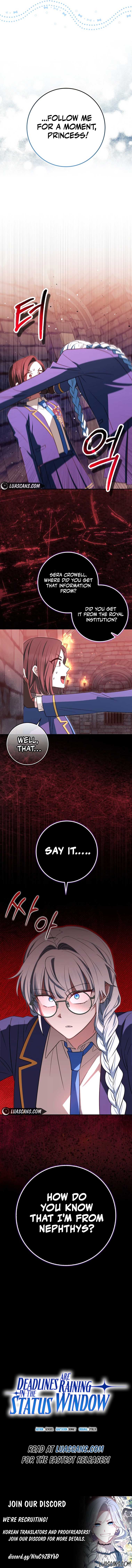 Deadlines are Raining in the Status Window chapter 30 page 10