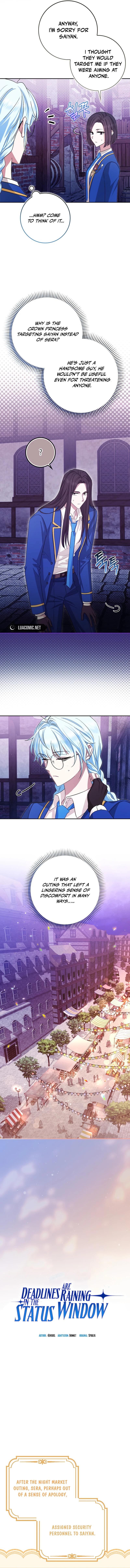 Deadlines are Raining in the Status Window chapter 38 page 6