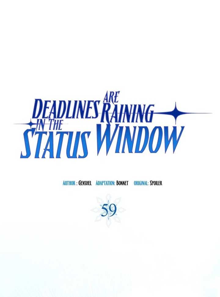 Deadlines are Raining in the Status Window chapter 59 page 33