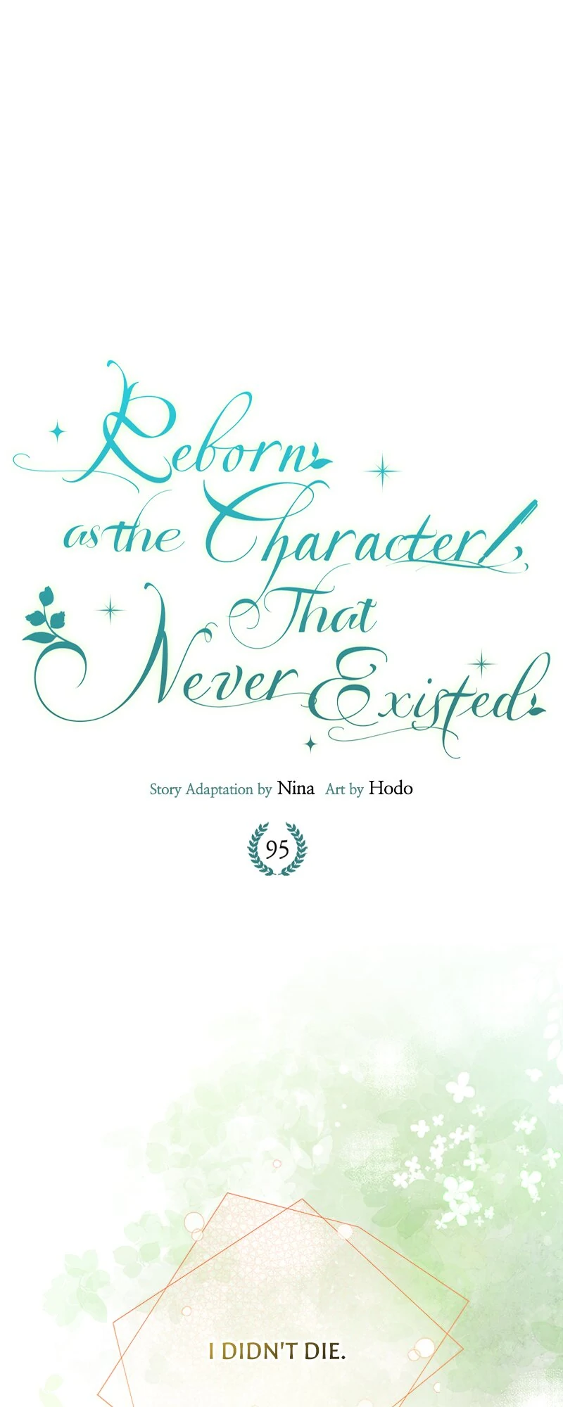 Reborn As a Character That Never Existed chapter 95 page 4