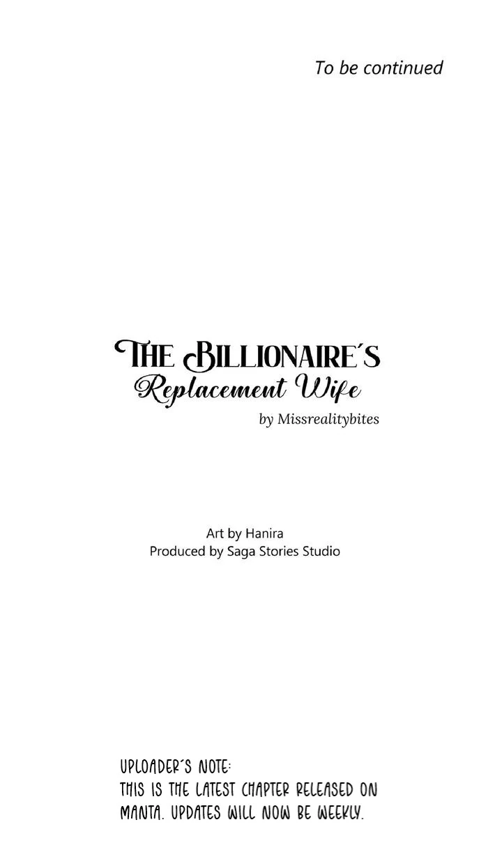 The Billionaire’s Replacement Wife chapter 32 page 72