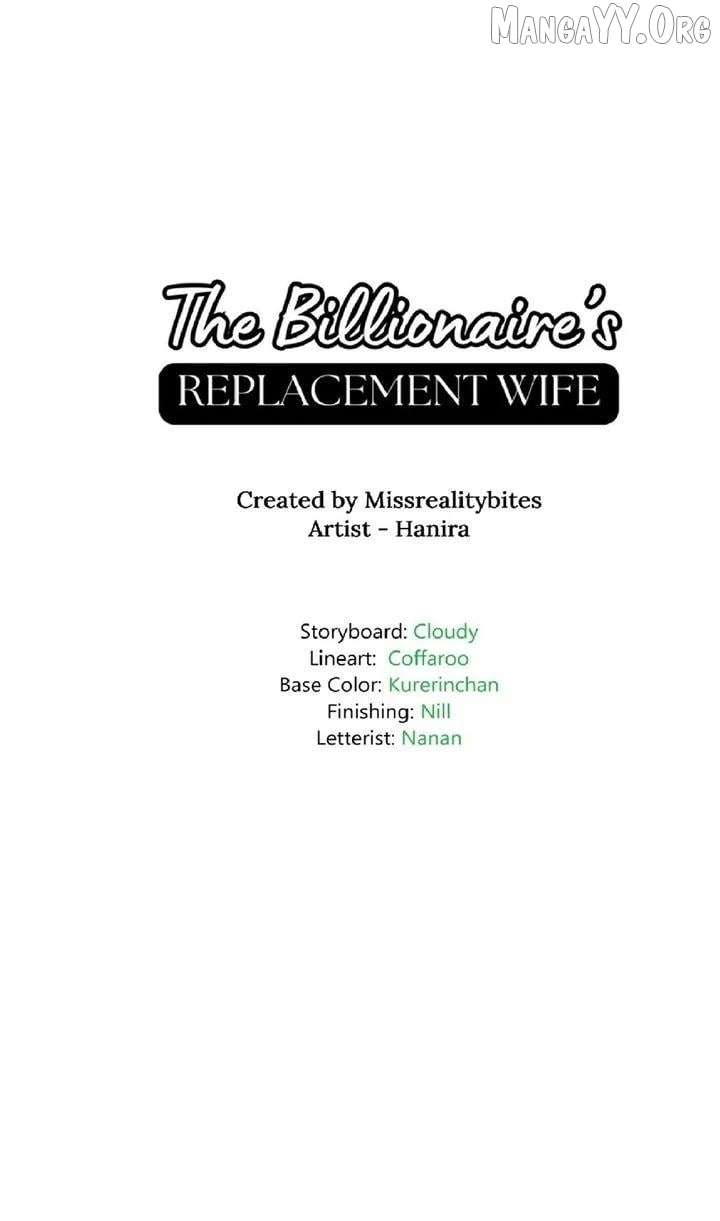 The Billionaire’s Replacement Wife chapter 65 page 62