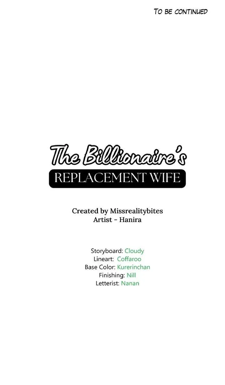 The Billionaire’s Replacement Wife chapter 80 page 61