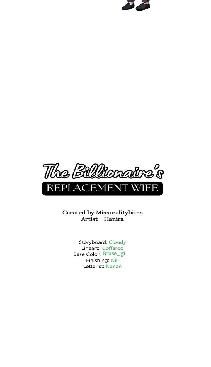 The Billionaire’s Replacement Wife chapter 85 page 105