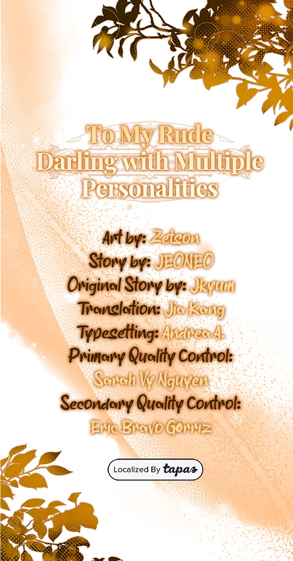 Dear My Rude Darling With Multiple Personality chapter 22 page 14