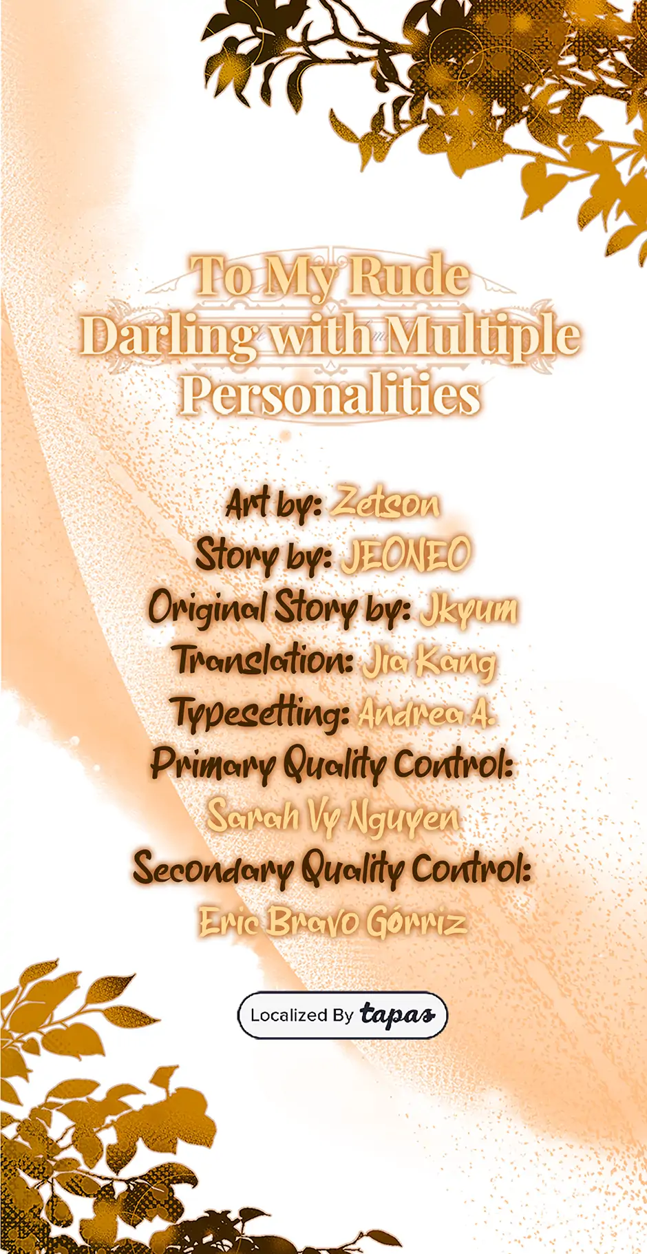 Dear My Rude Darling With Multiple Personality chapter 36 page 38