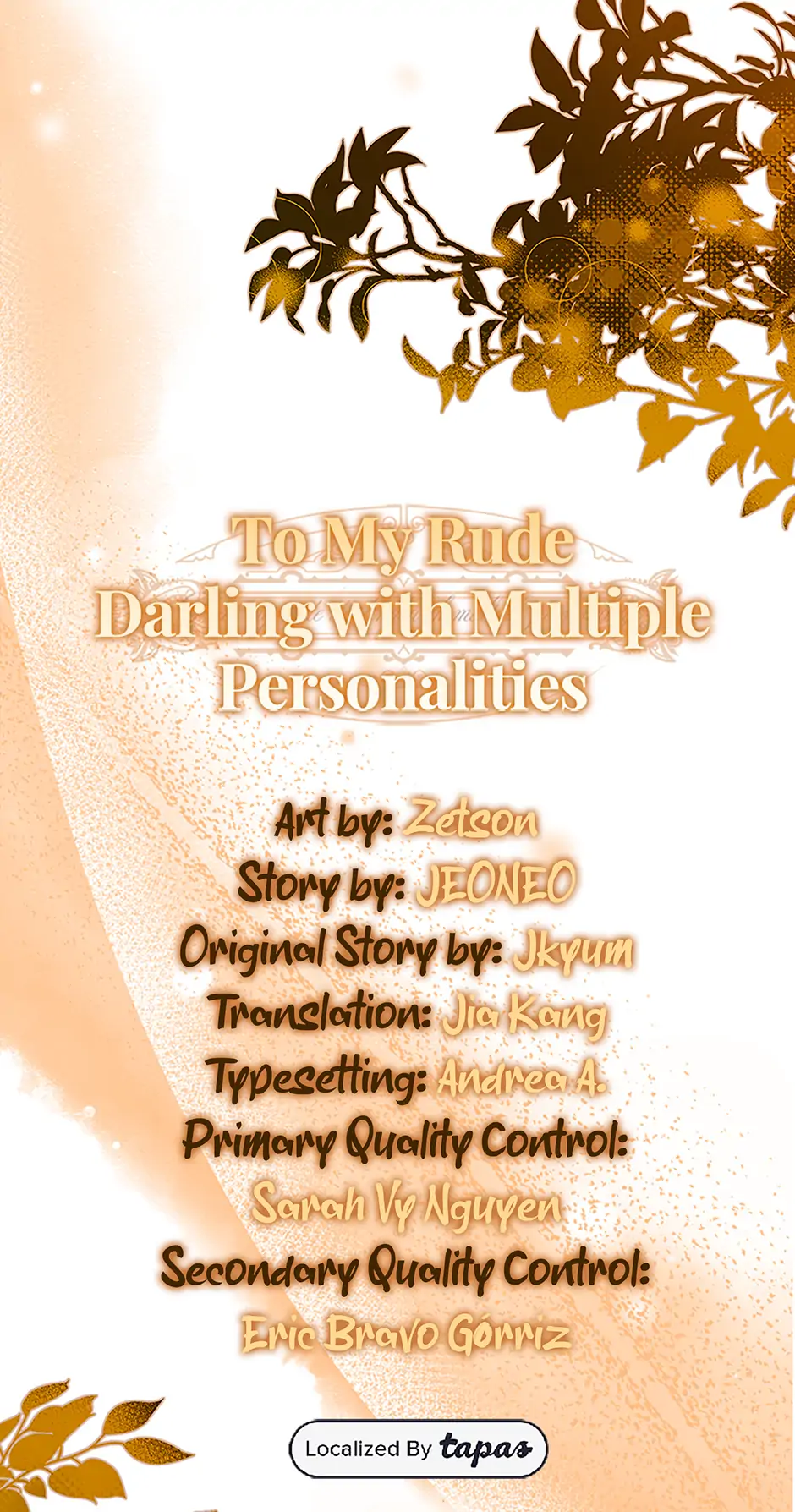 Dear My Rude Darling With Multiple Personality chapter 40 page 12
