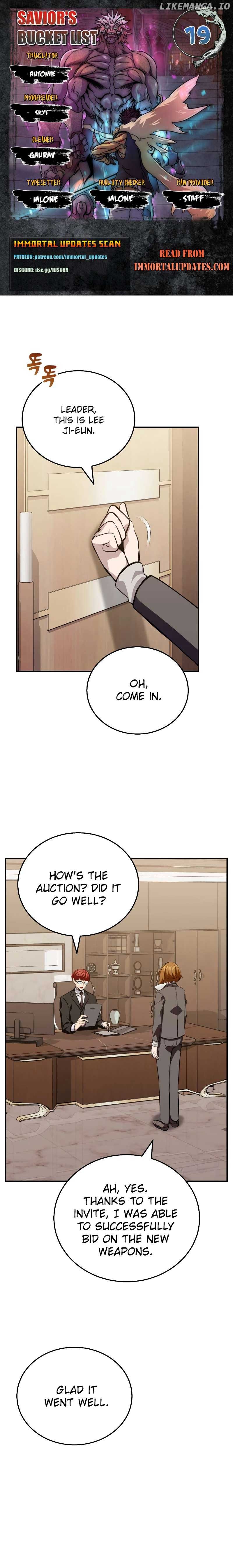 The Savior’s Bucket List chapter 19 page 1