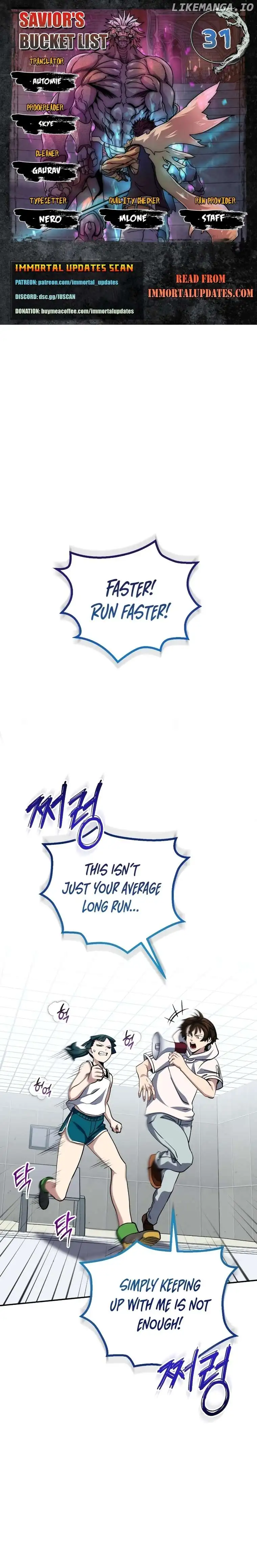 The Savior’s Bucket List chapter 31 page 1