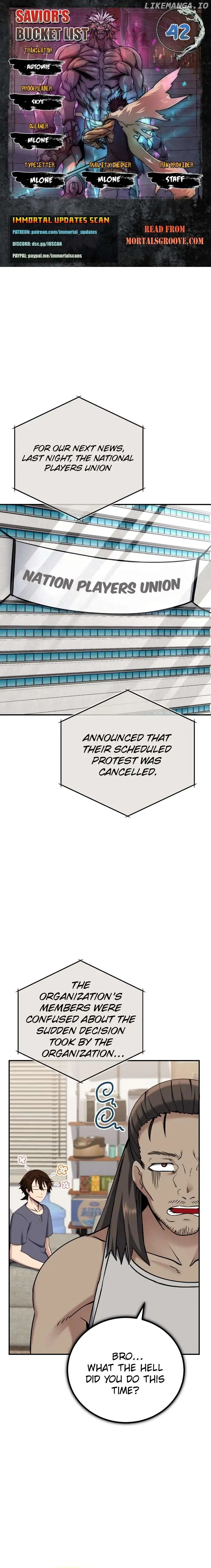 The Savior’s Bucket List chapter 42 page 1