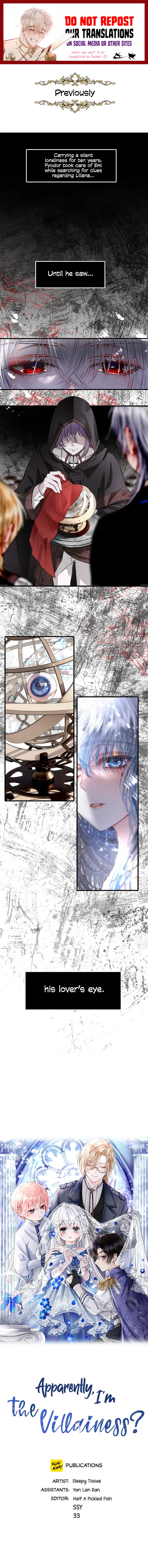 The Villainess Is Me chapter 33 page 1