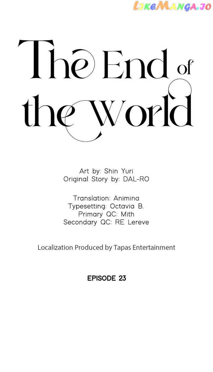 The End of the World chapter 23 page 1
