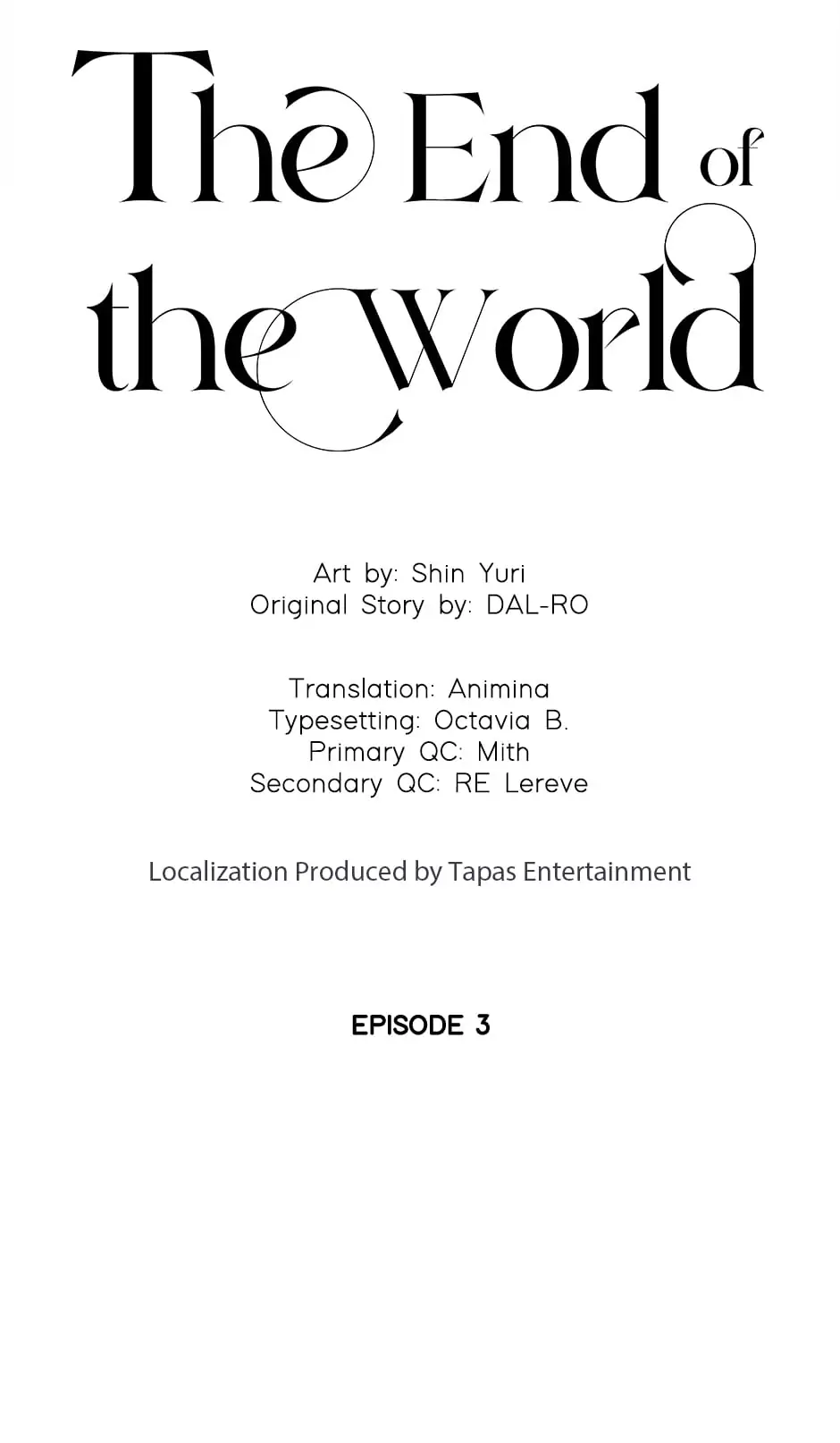 The End of the World chapter 3 page 13