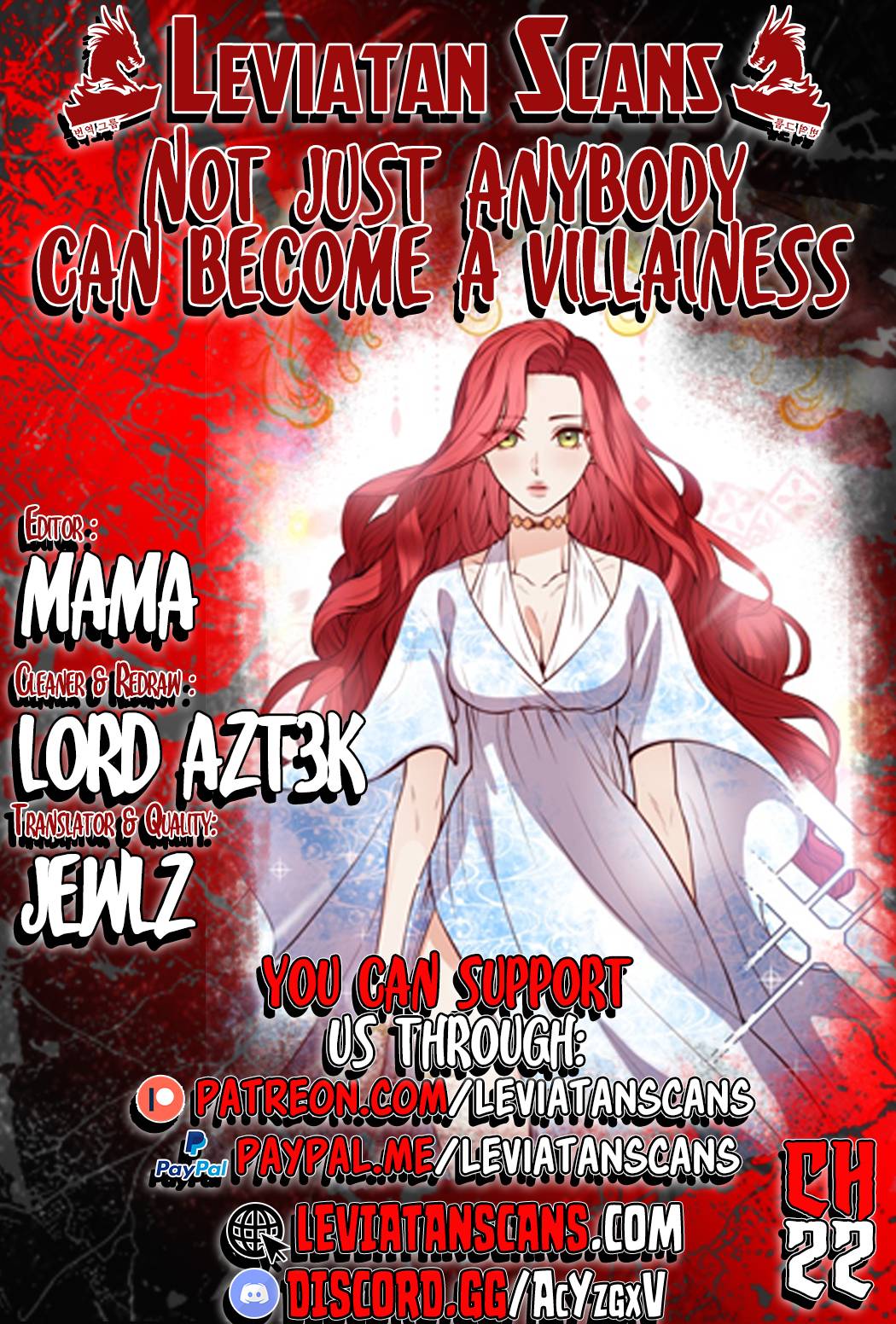Anyone Can Become A Villainess chapter 22 page 1