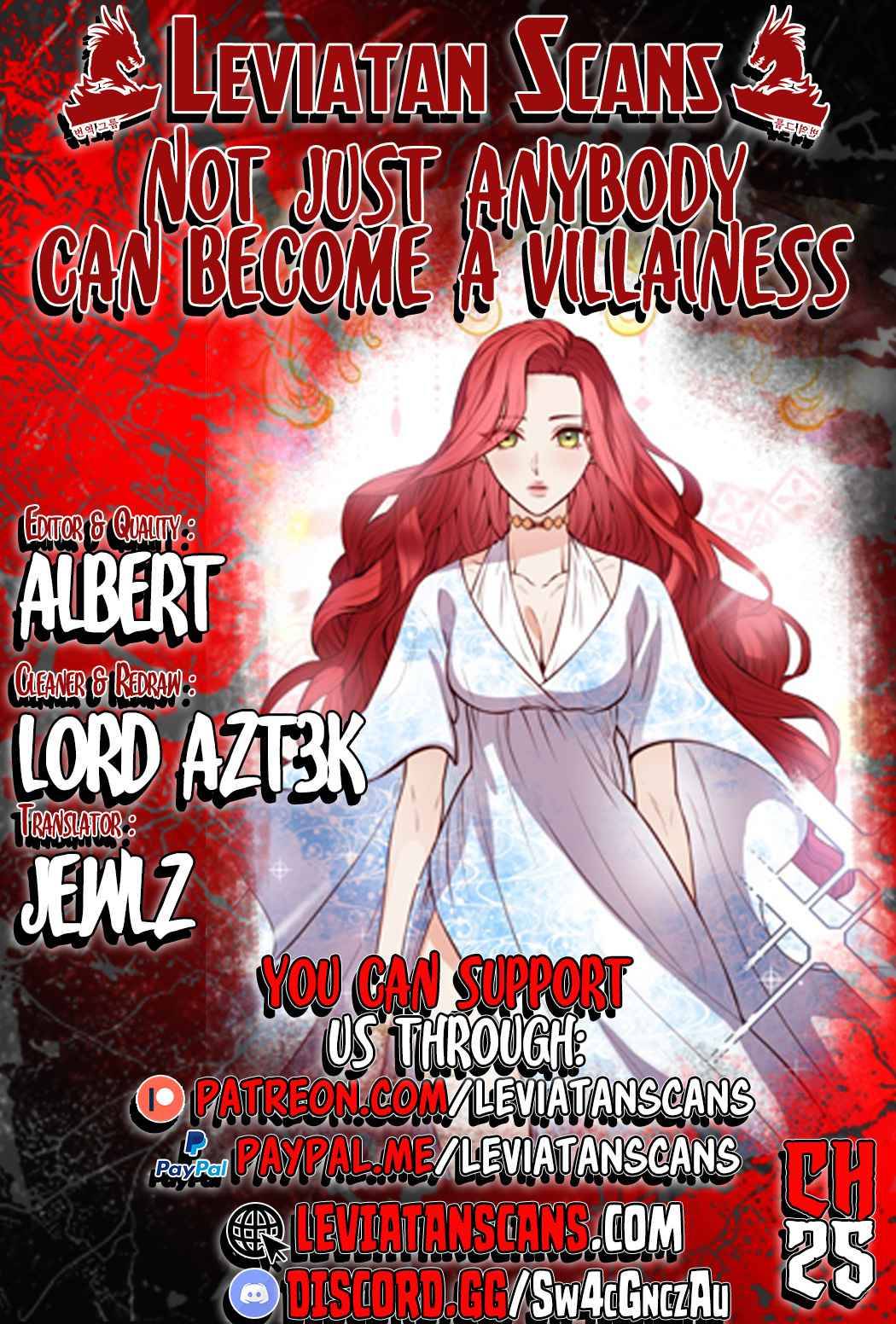 Anyone Can Become A Villainess chapter 25 page 1