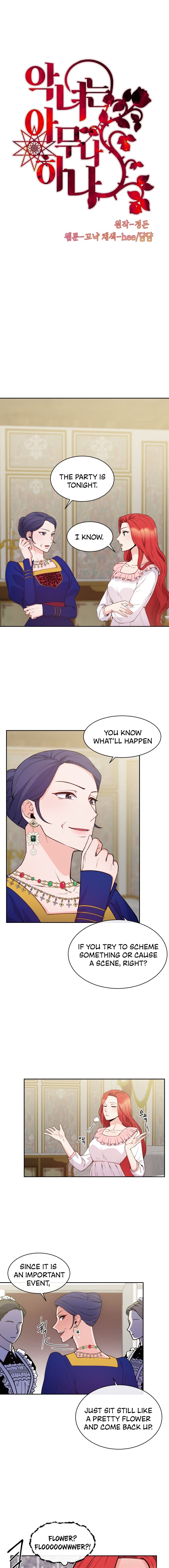 Anyone Can Become A Villainess chapter 41 page 1