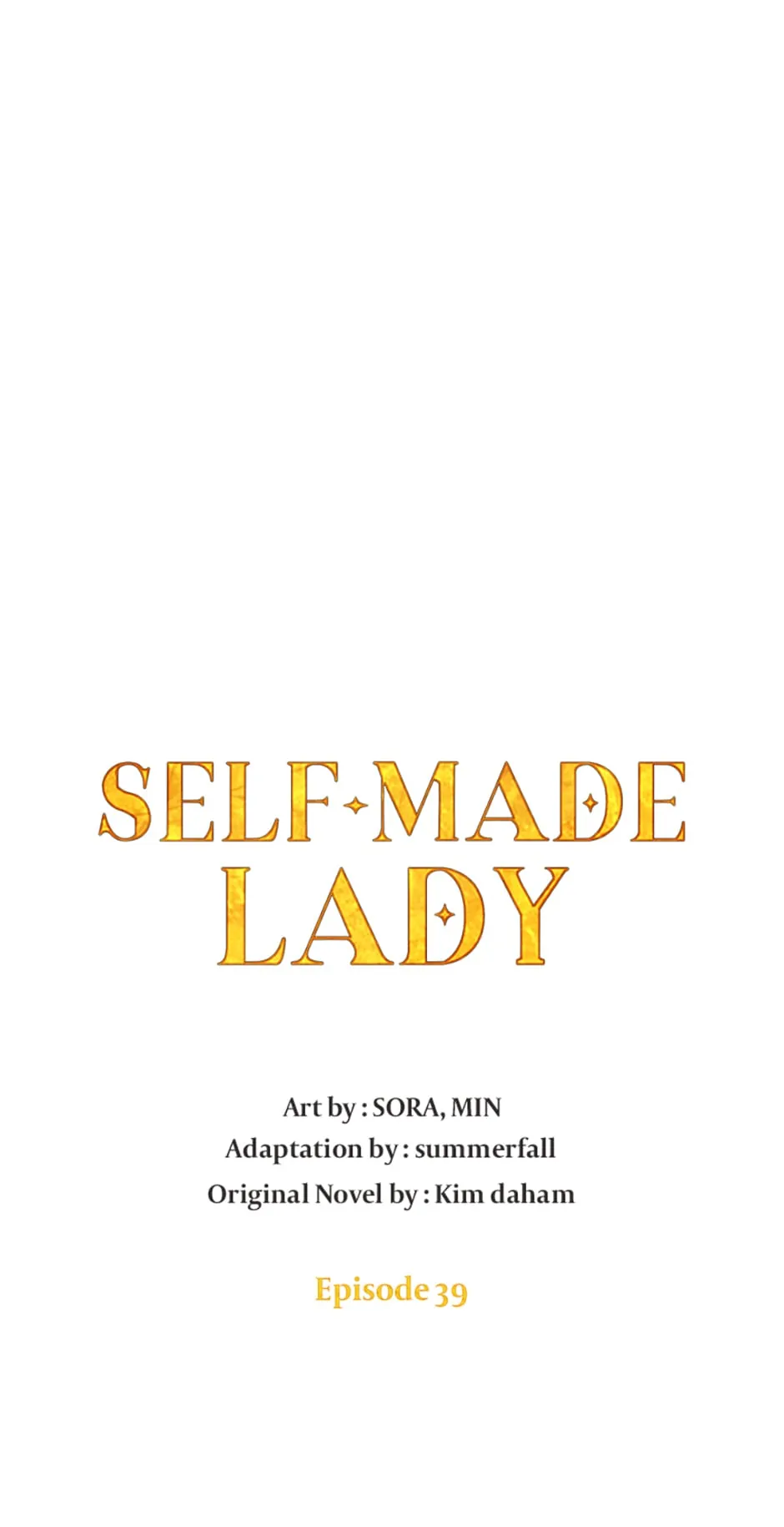 The Goal is to be Self-made chapter 39 page 1