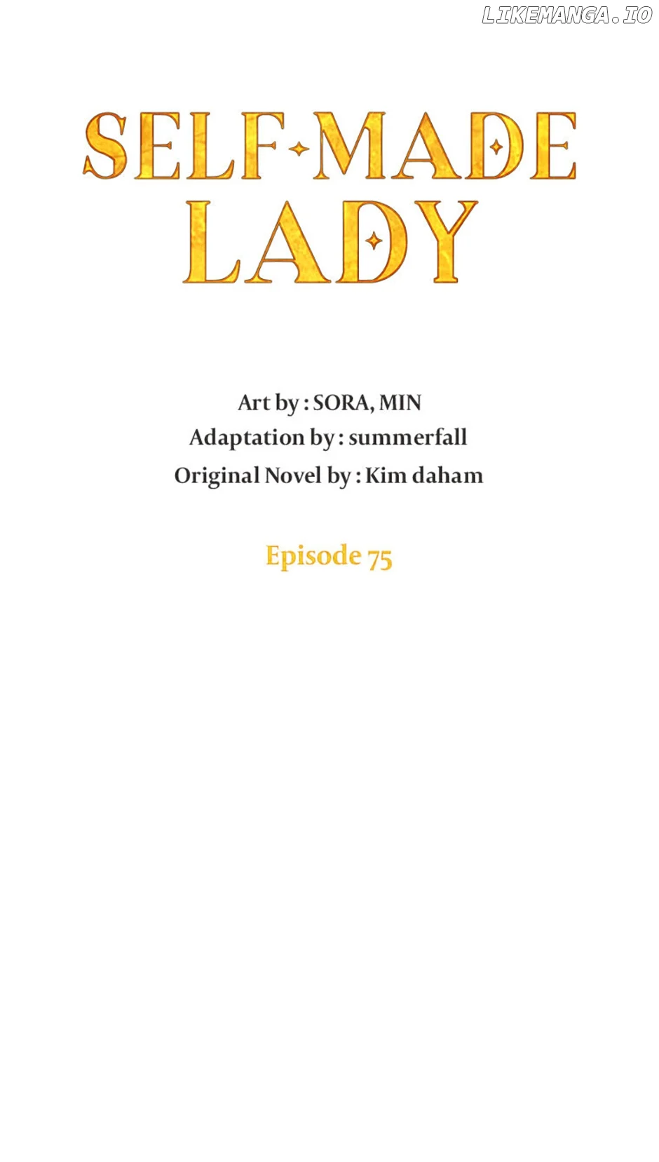 The Goal is to be Self-made chapter 75 page 5
