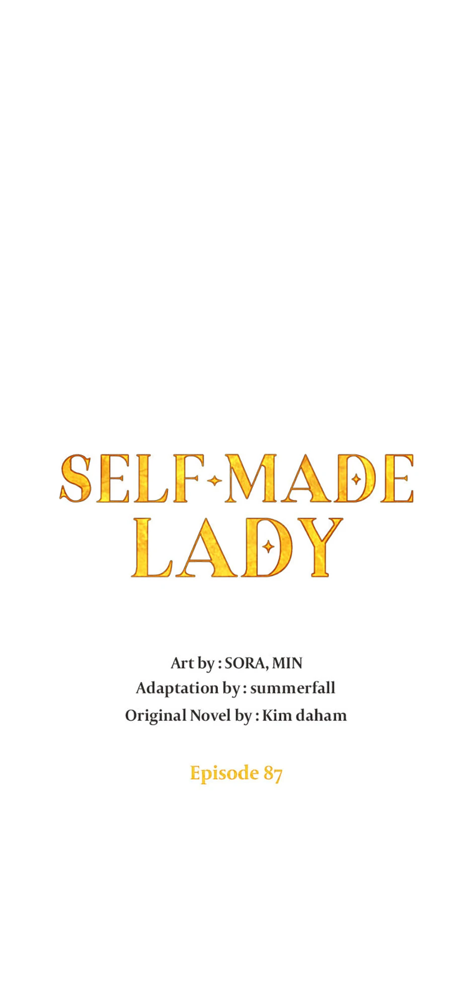 The Goal is to be Self-made chapter 87 page 1