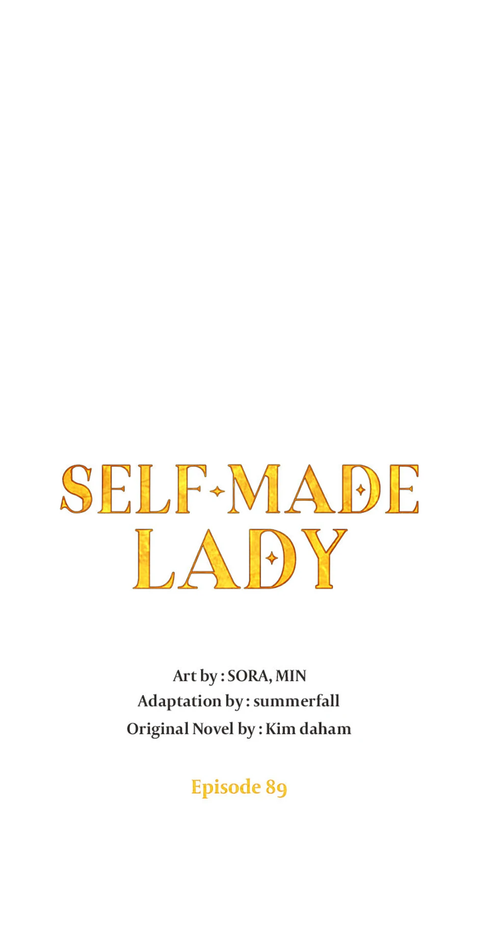 The Goal is to be Self-made chapter 89 page 1