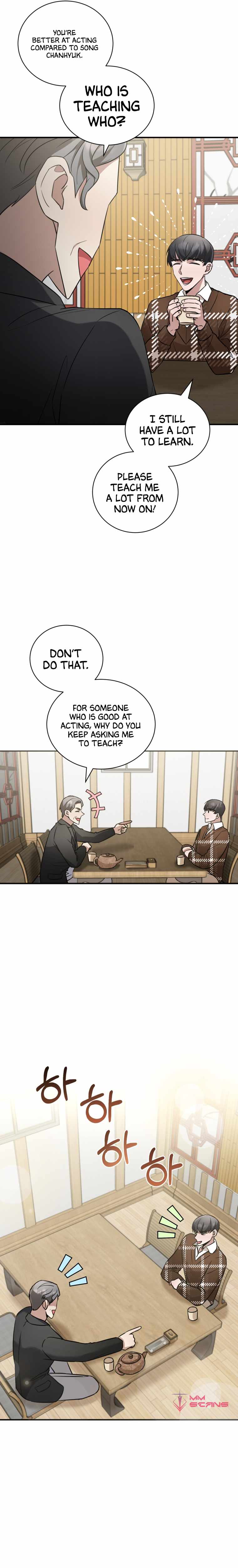 I became a top actor just by reading books chapter 17 page 18