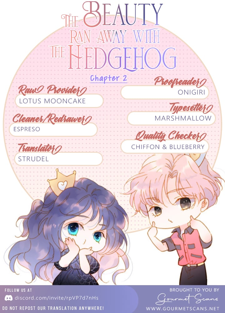 The Beauty Ran Away With The Hedgehog chapter 2 page 1
