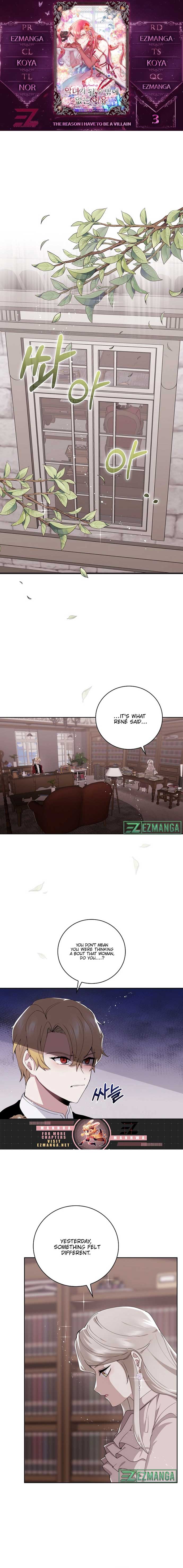 The Reason I Have to Be a Villain chapter 3 page 1