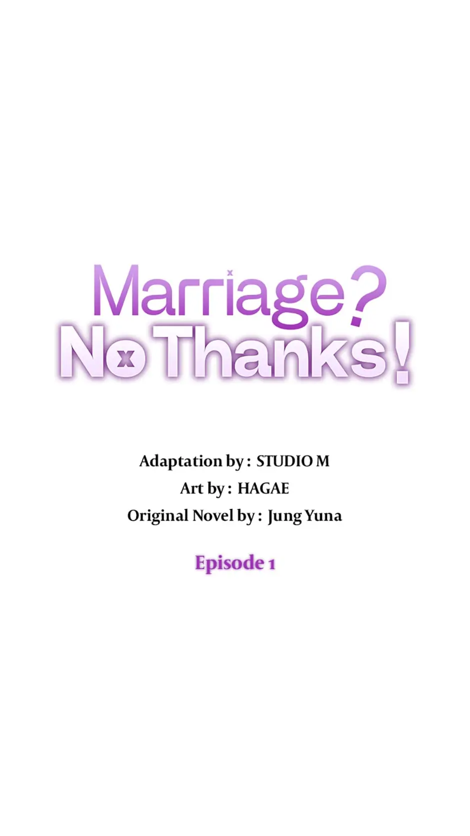 Marriage? No Thanks! chapter 1 page 20
