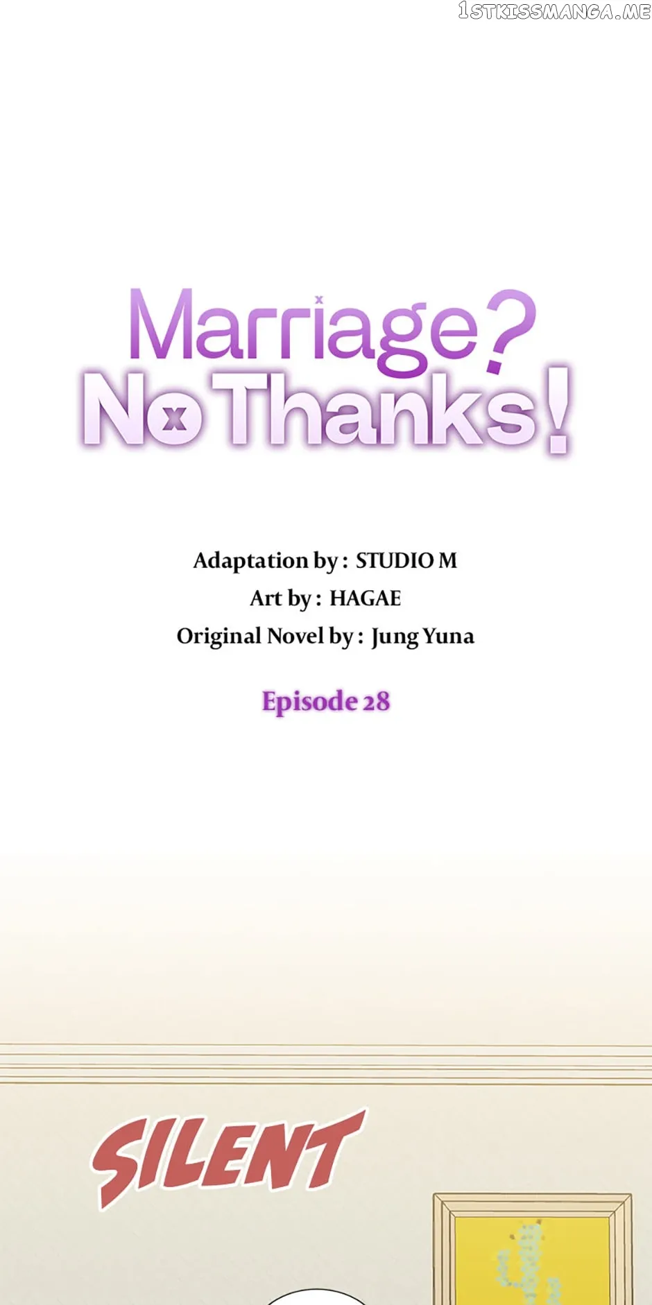 Marriage? No Thanks! chapter 28 page 12