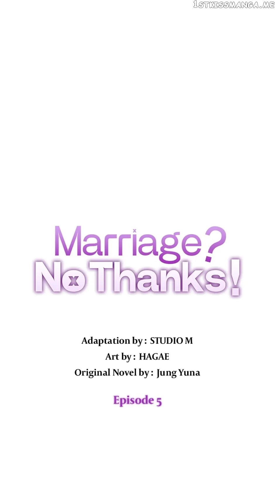 Marriage? No Thanks! chapter 5 page 8
