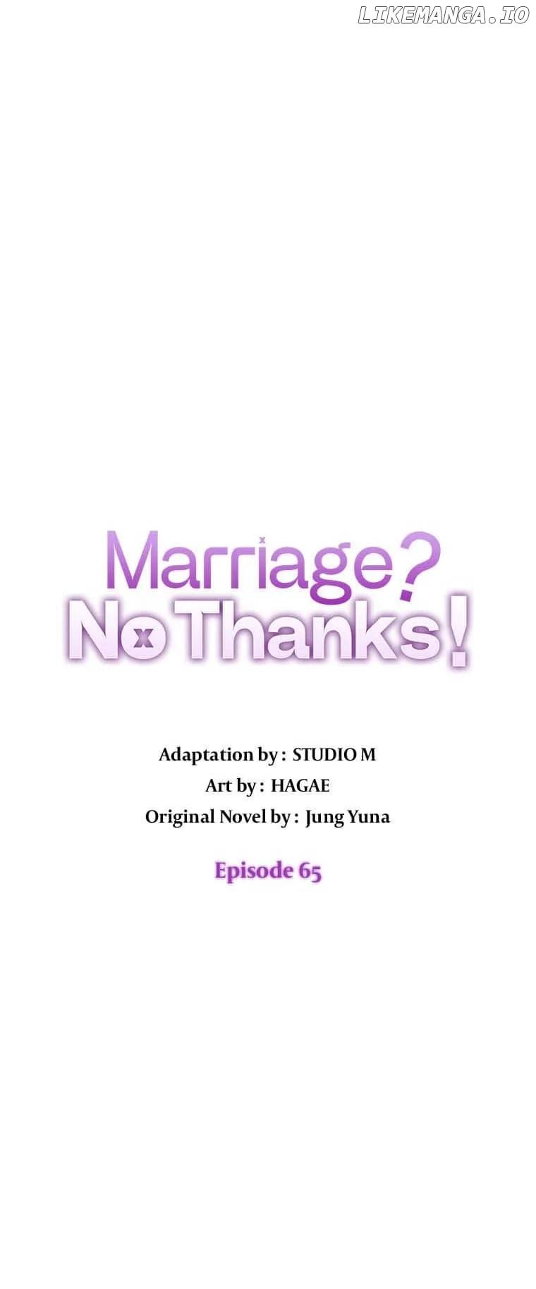 Marriage? No Thanks! chapter 65 page 4