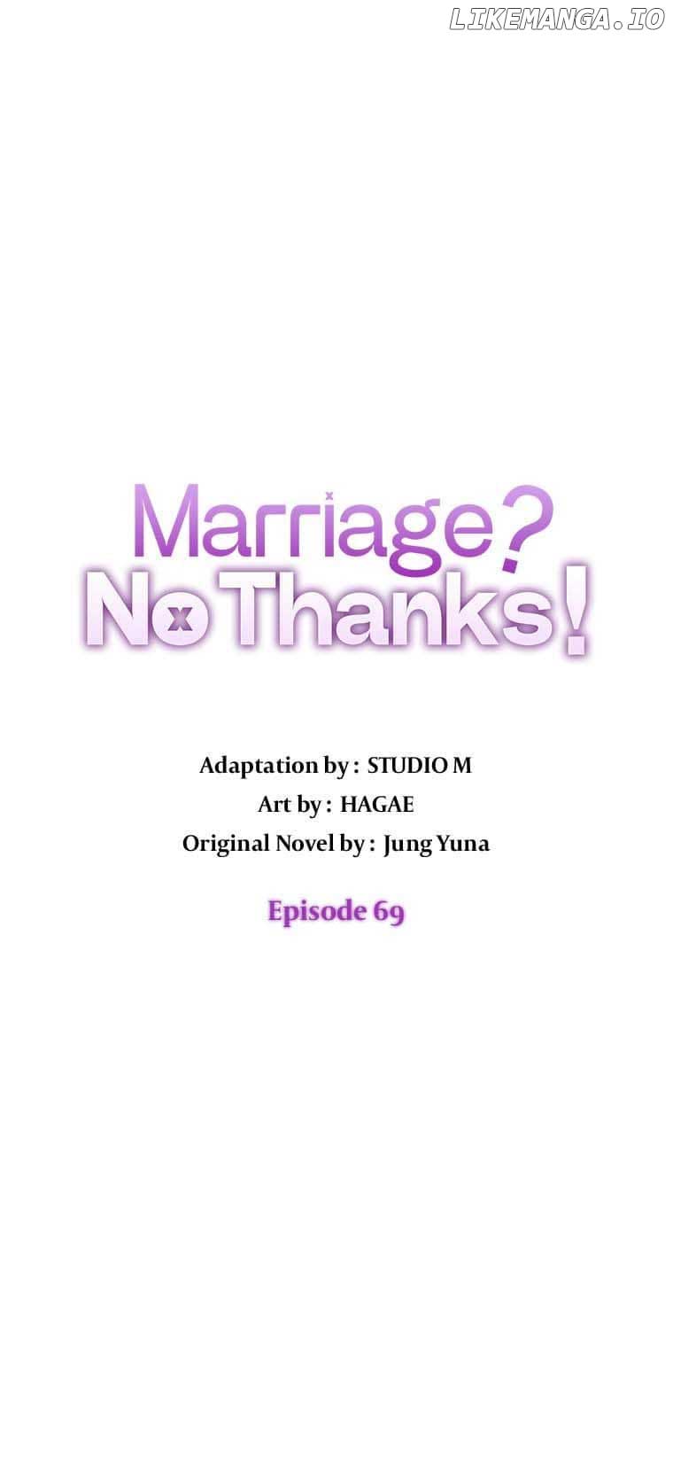 Marriage? No Thanks! chapter 69 page 6
