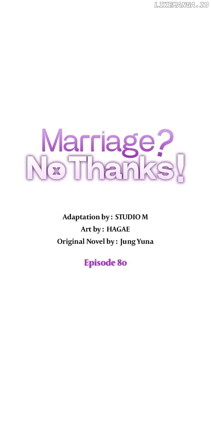 Marriage? No Thanks! chapter 80 page 13