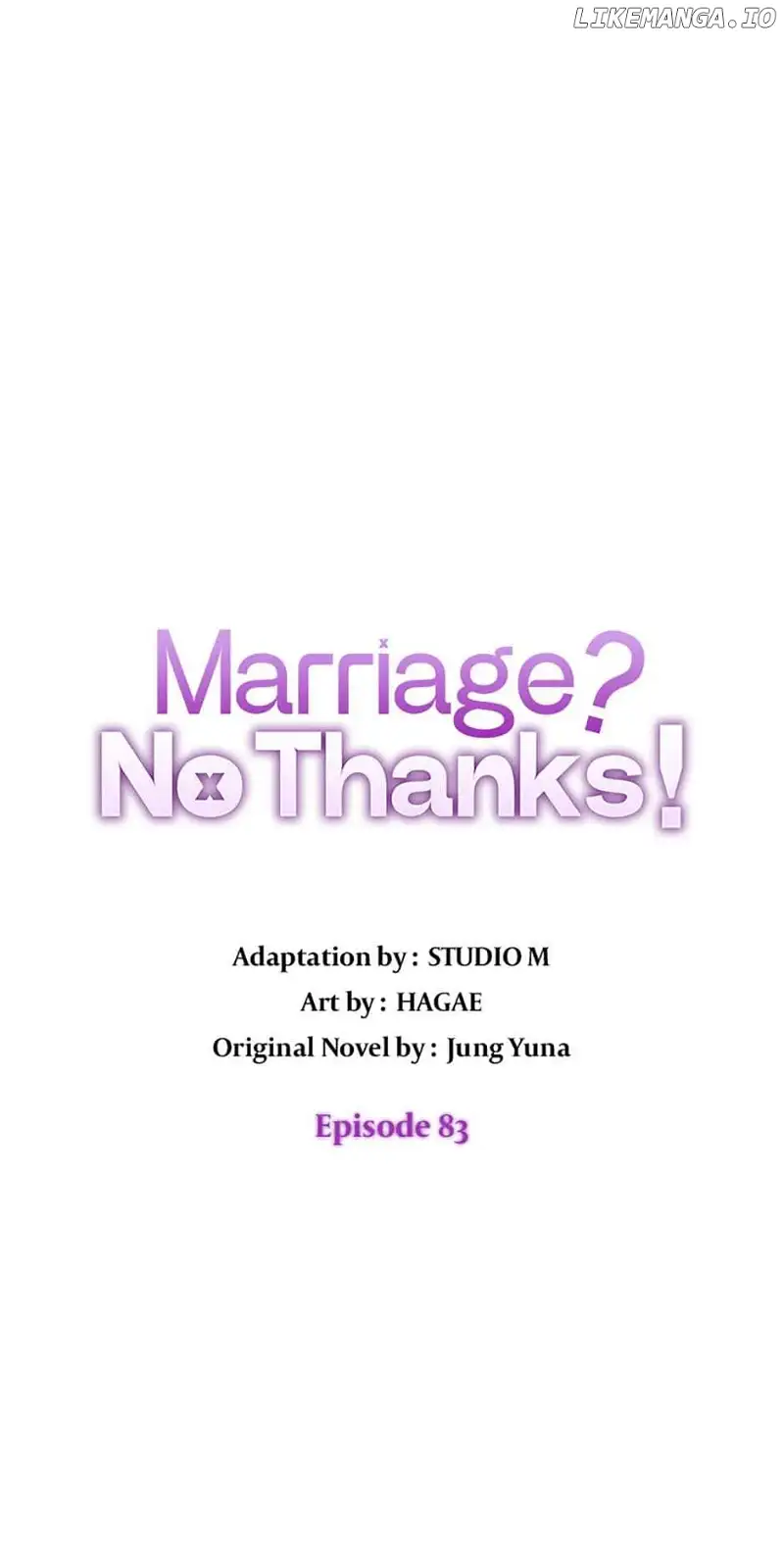 Marriage? No Thanks! chapter 83 page 13