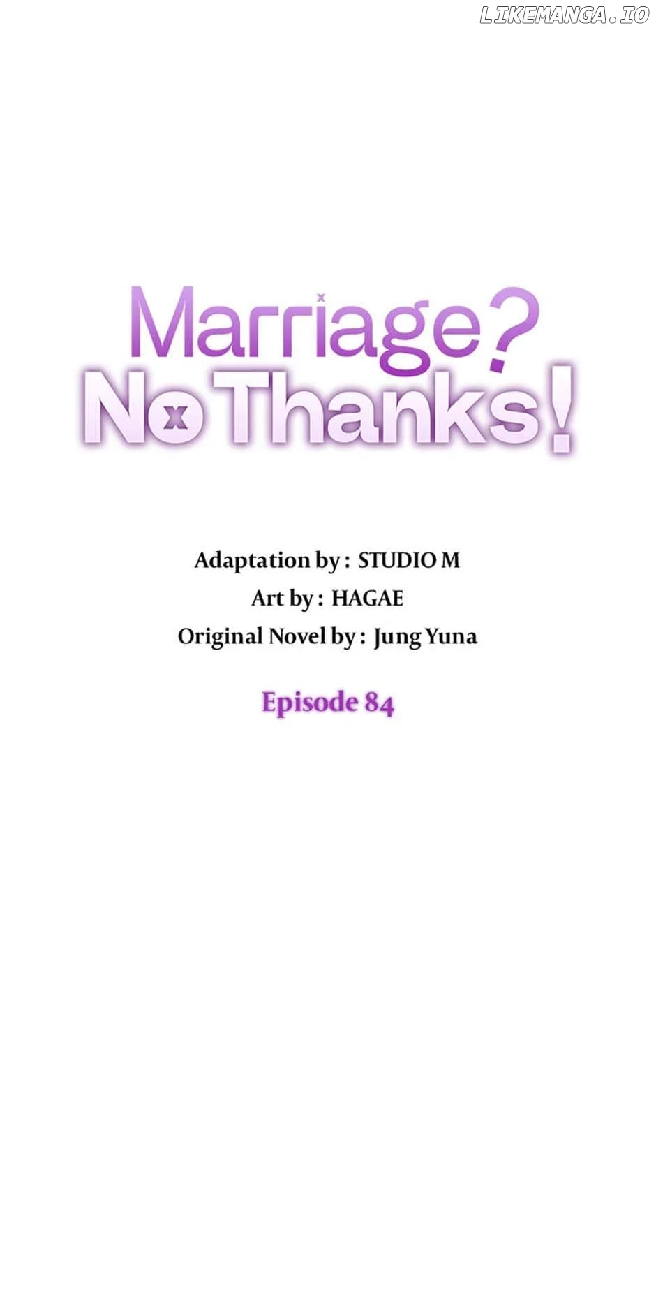 Marriage? No Thanks! chapter 84 page 7