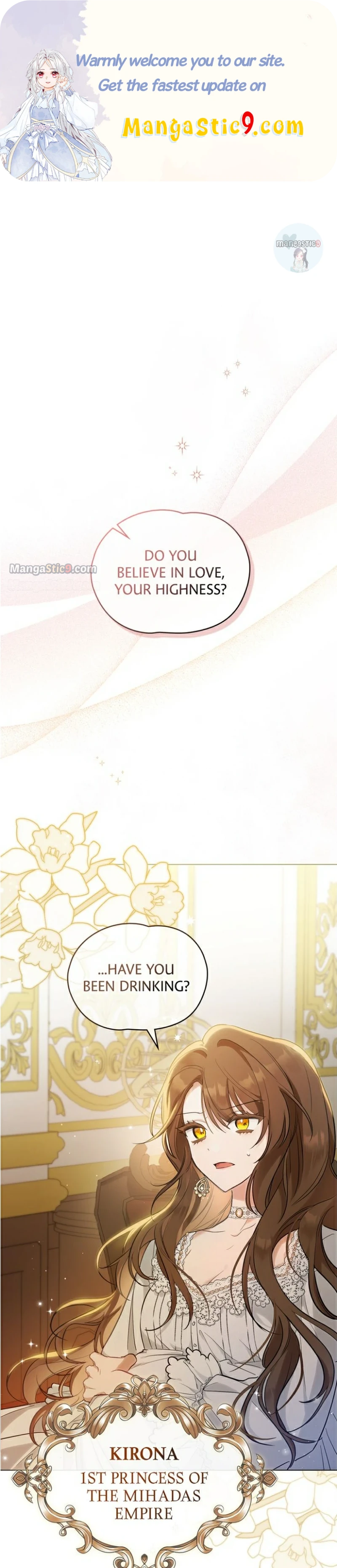 Falling for a Dying Princess chapter 1 page 1