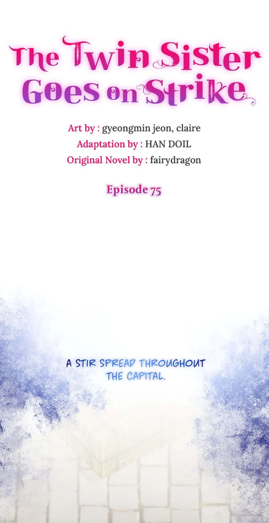 Twin Sister’s Strike Declaration chapter 75 page 1
