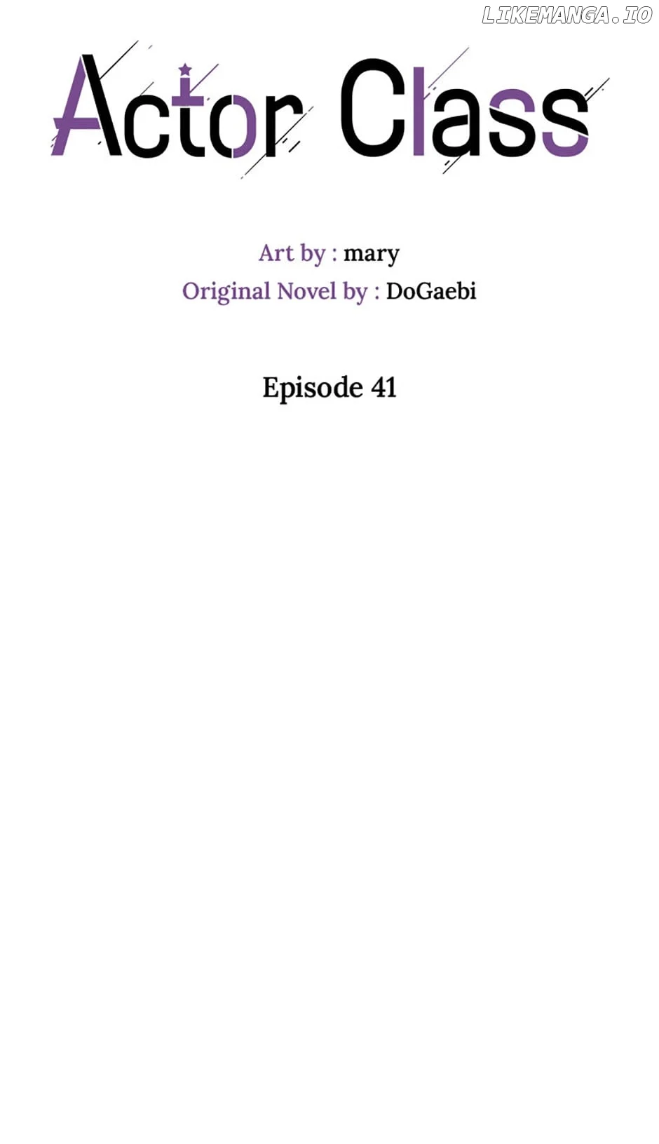 Actor Class chapter 41 page 12